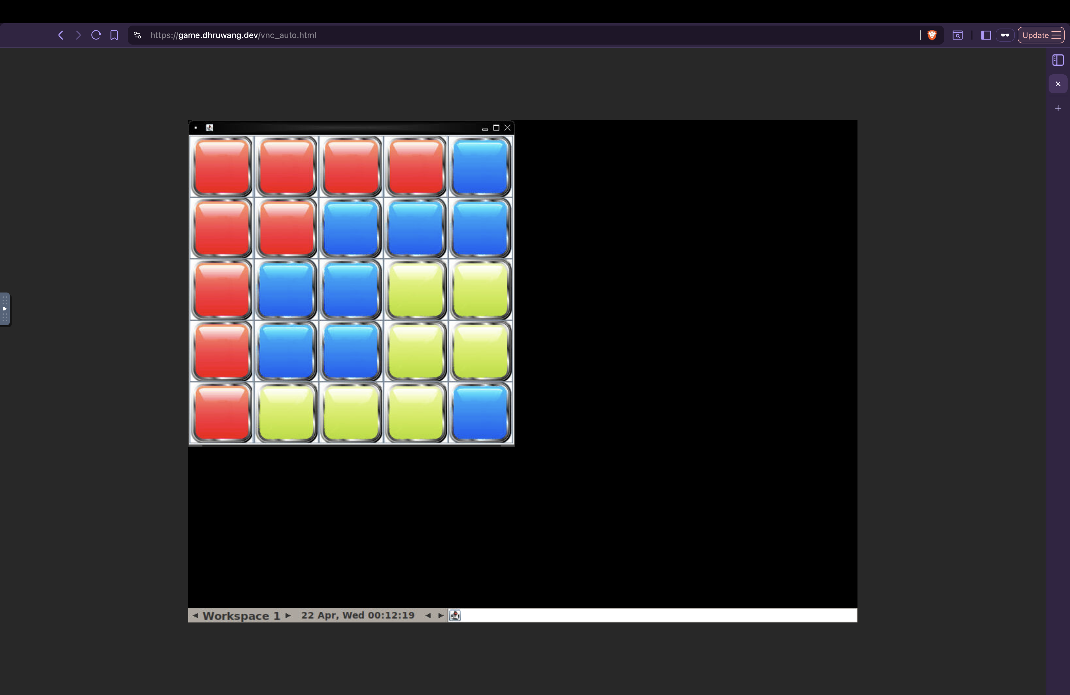 Two-Player Dynamic Game (CS 2210)